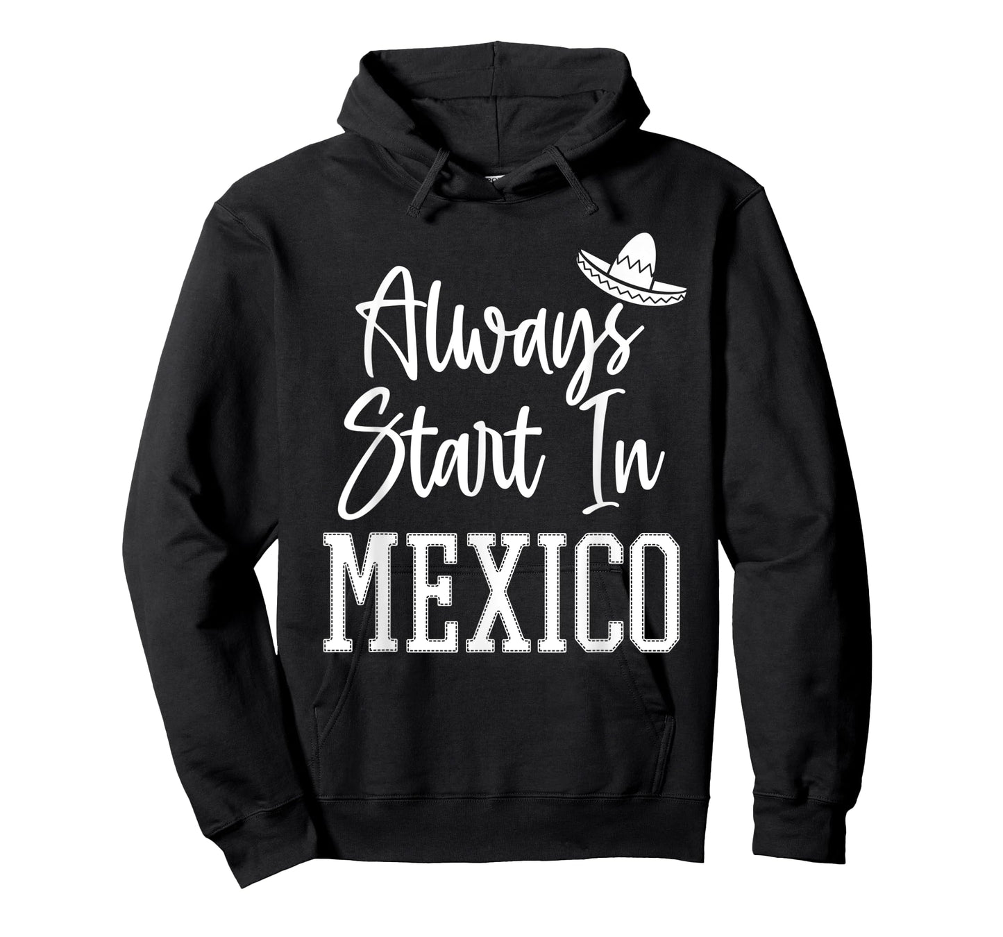 Drinking Around the World Adult Vacation Start in Mexico T-Shirt
