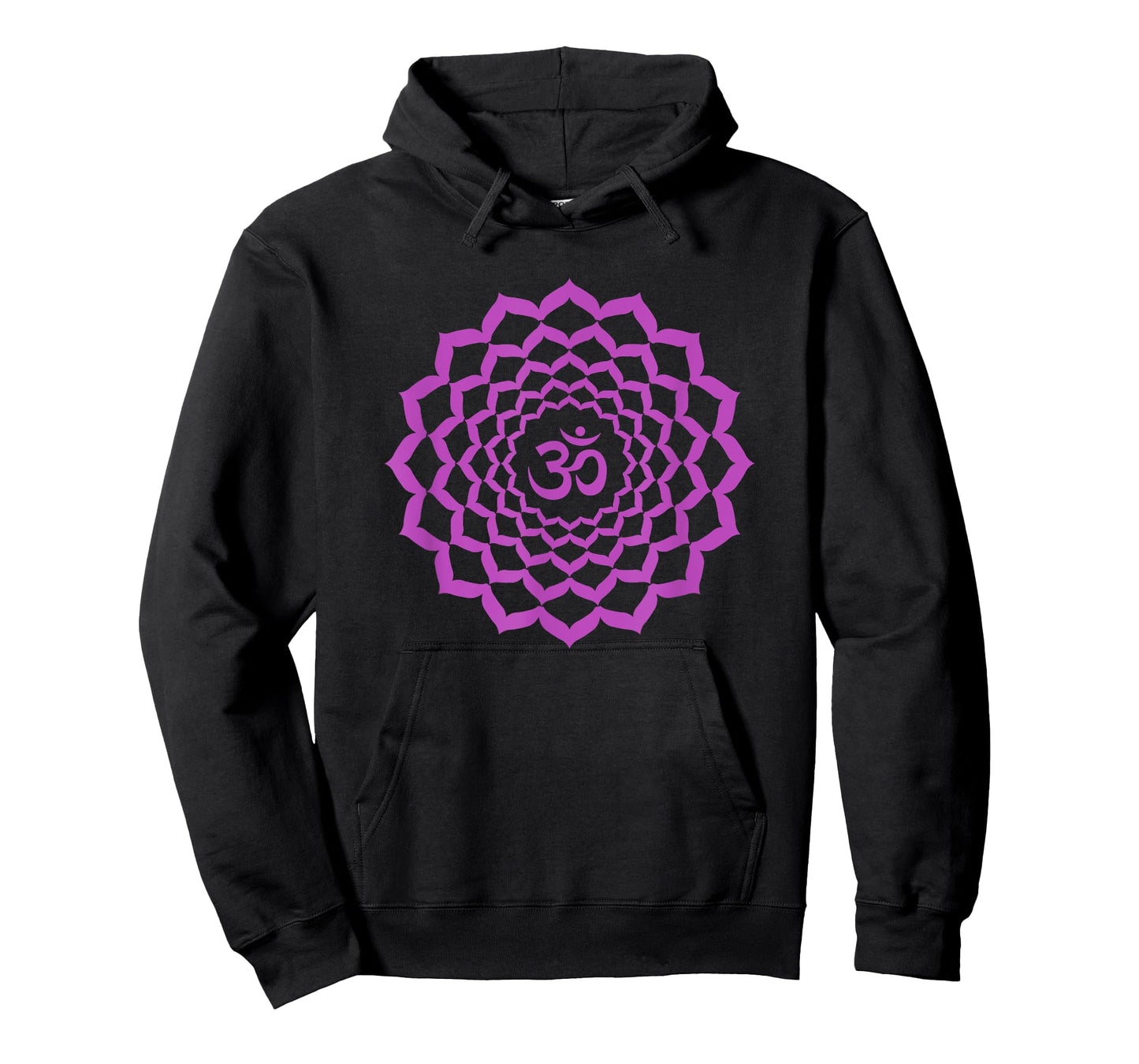 Crown Chakra OM Symbol Violet Sahasrara Yoga T-Shirt