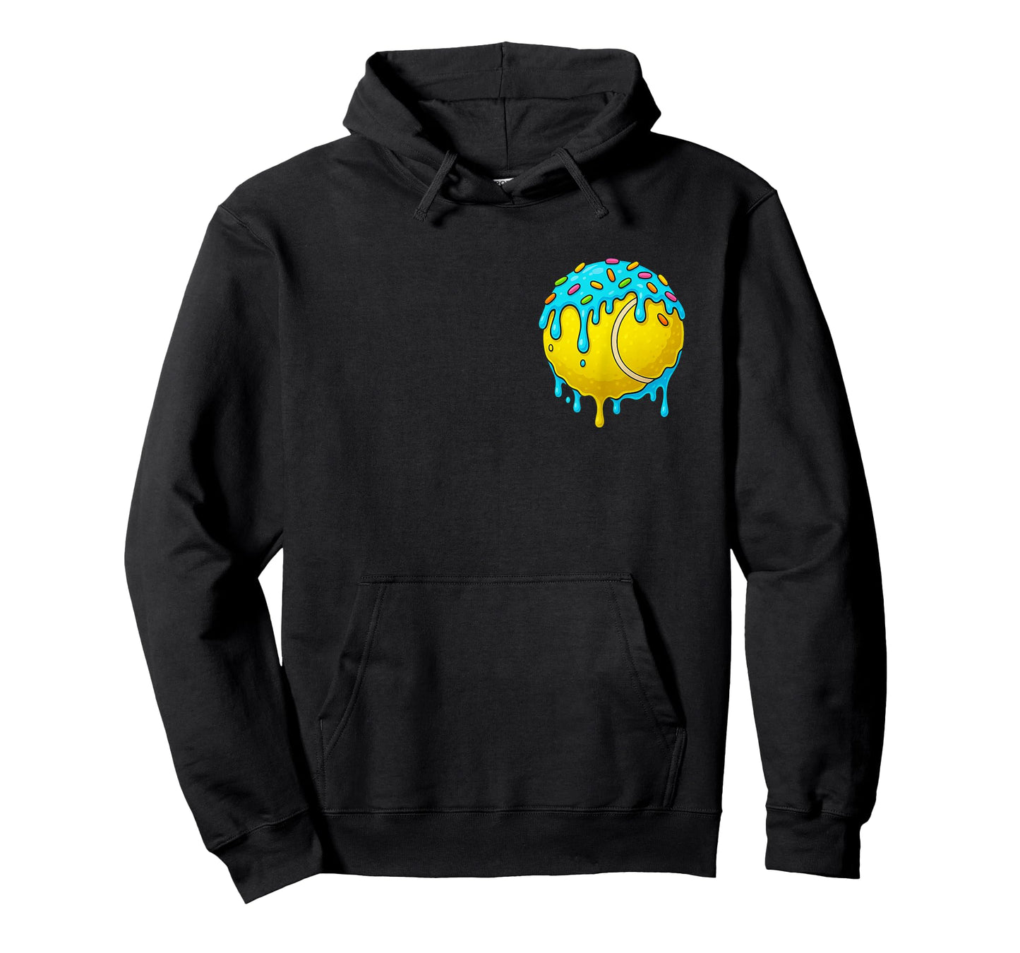 Tennis Ball Drip Team for Boys and Girls Ice Cream Cool T-Shirt