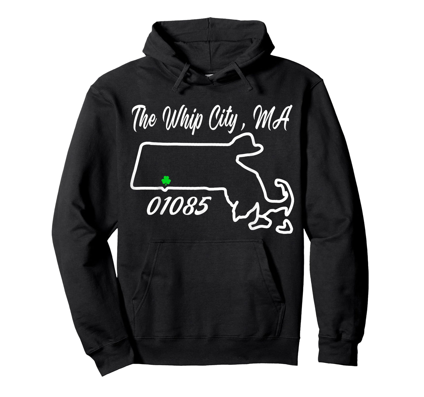 The Whip City, MA 01085 Cool State Pride T-Shirt