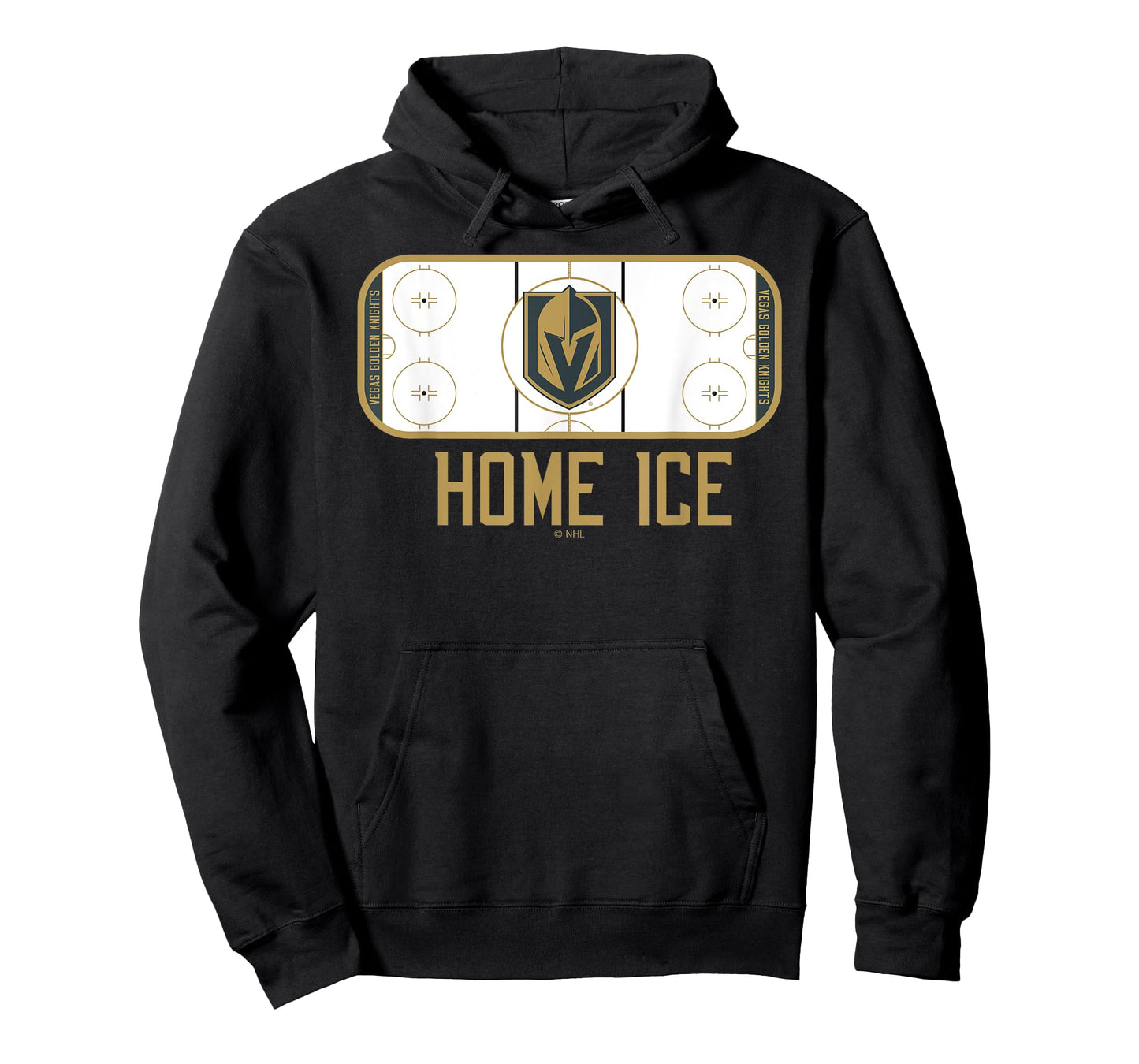 Vegas Golden Knights Home Ice Black Officially Licensed T-Shirt