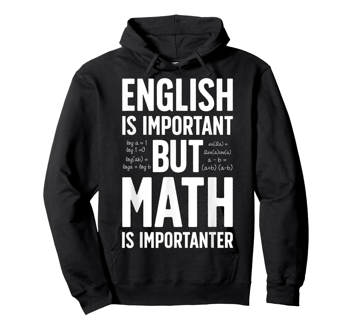 English is Important but Math is Importanter Teacher Science Men Women Kids T-Shirt