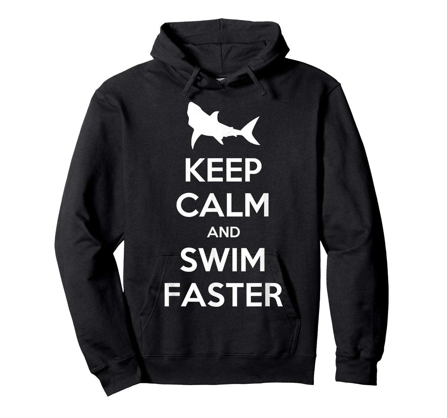 Keep Calm And Swim Faster Funny Swimming T-Shirt T-Shirt