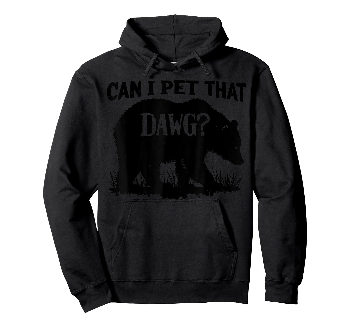 Can I Pet That Dog Funny Dawg Bear Meme Camping Hiking Men Women Kids T-Shirt
