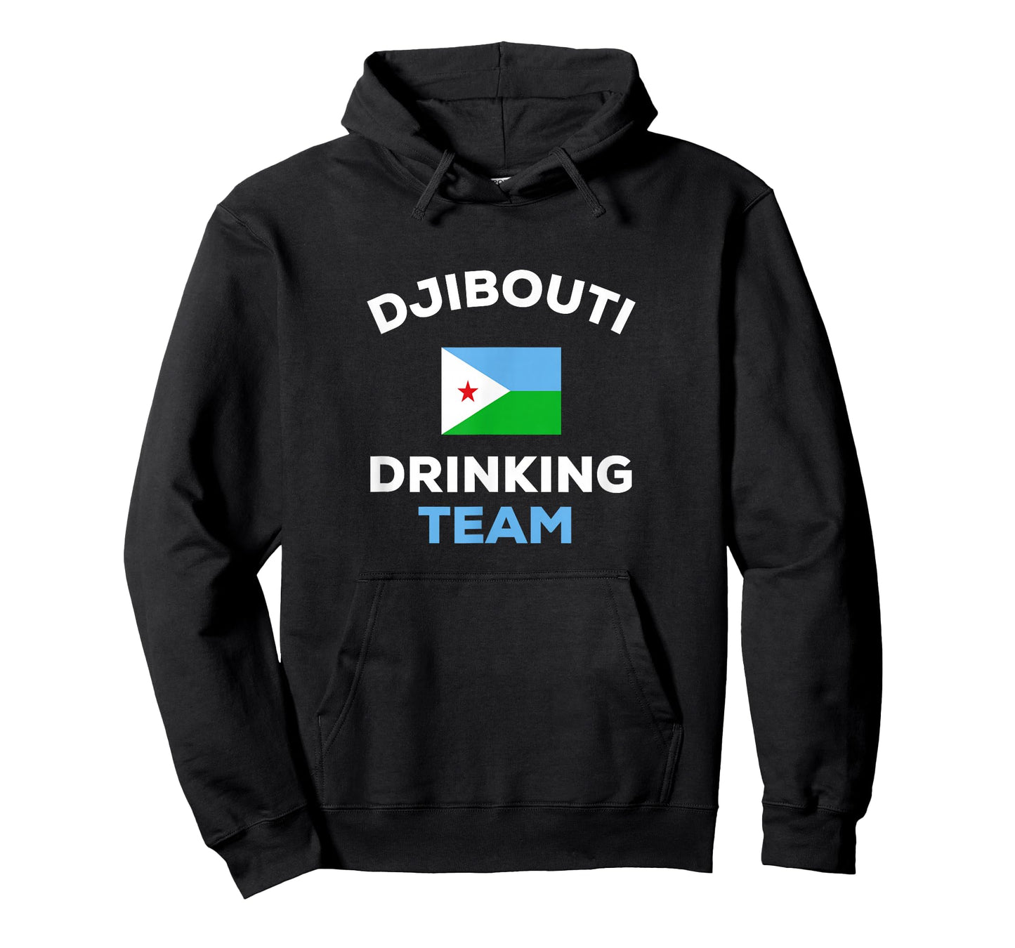 Djibouti Drinking Team Beer Country Flag Funny T-Shirt