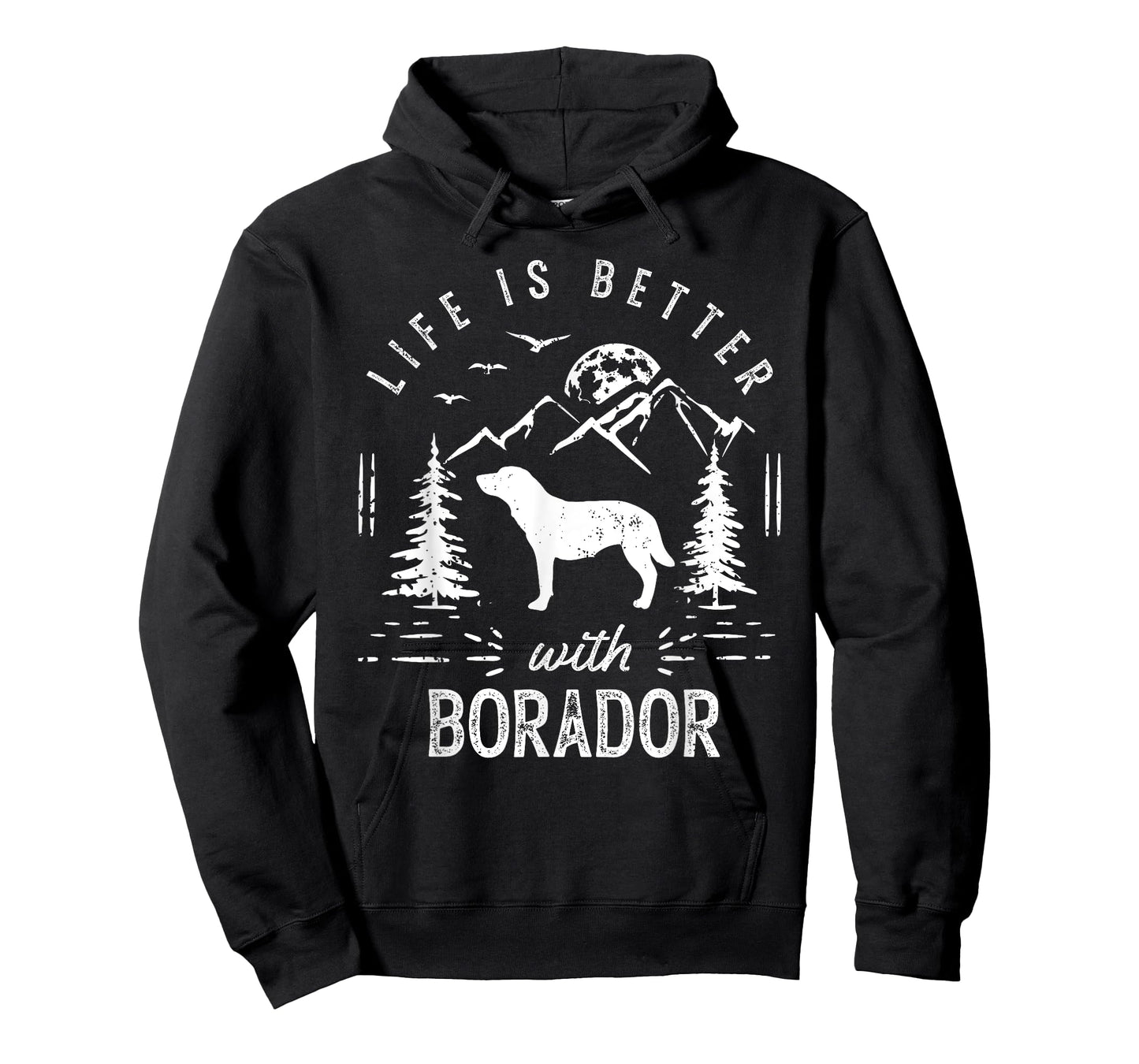 Borador Life Better Mom Dad Dog Men Women Girls Kids T-Shirt
