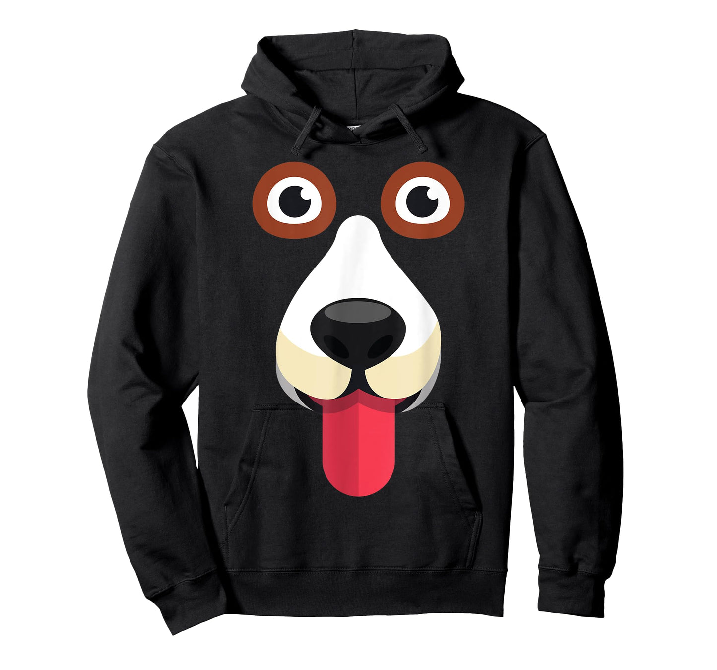 Funny Dog Face Costume T-Shirt