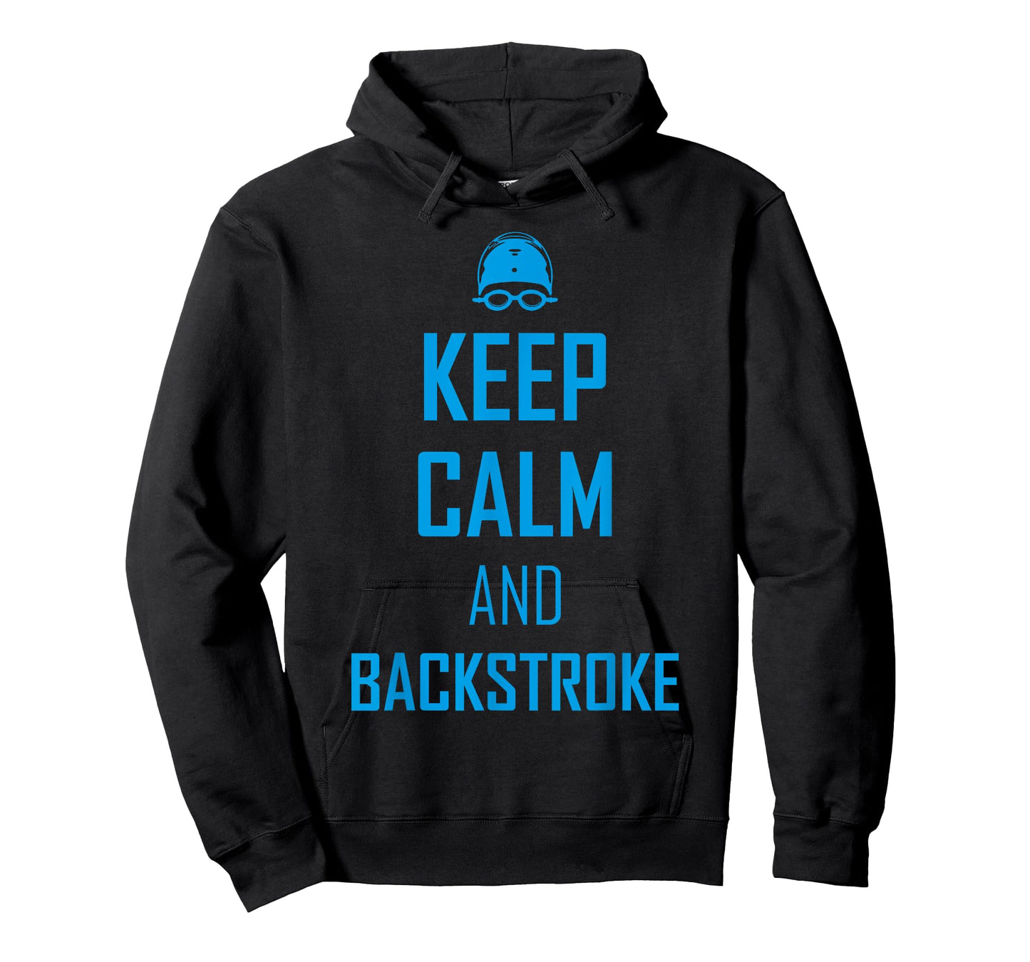 Keep calm and backstroke swim team funny gift for swimmer T-Shirt
