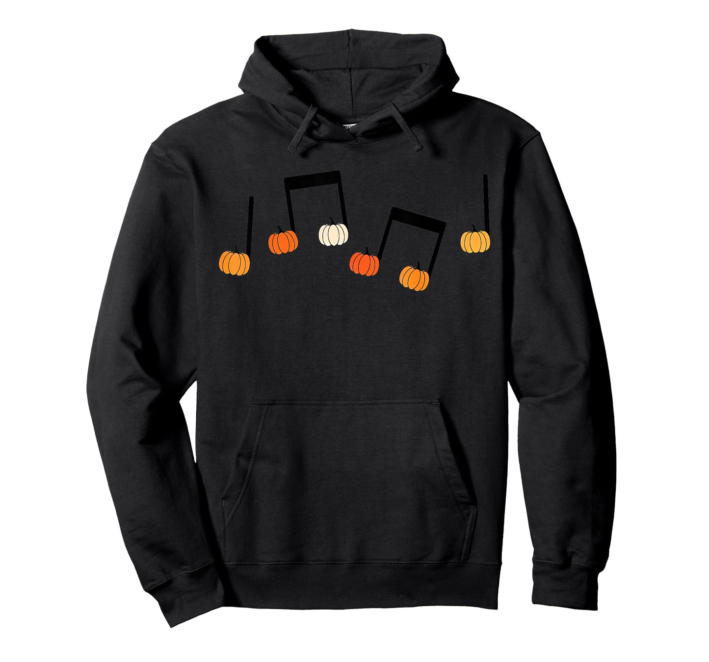 Music Note Pumpkin Fall Music Teacher Halloween Costume T-Shirt