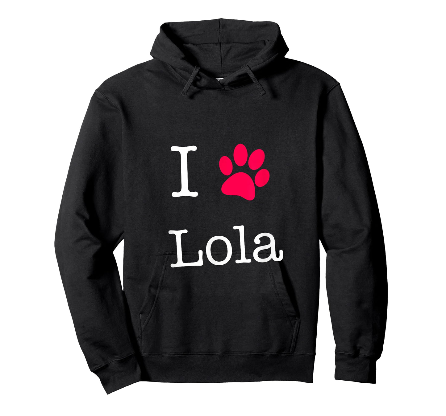 I Love Lola Dog Name T-Shirt Gift Shirt for Dog Lovers T-Shirt