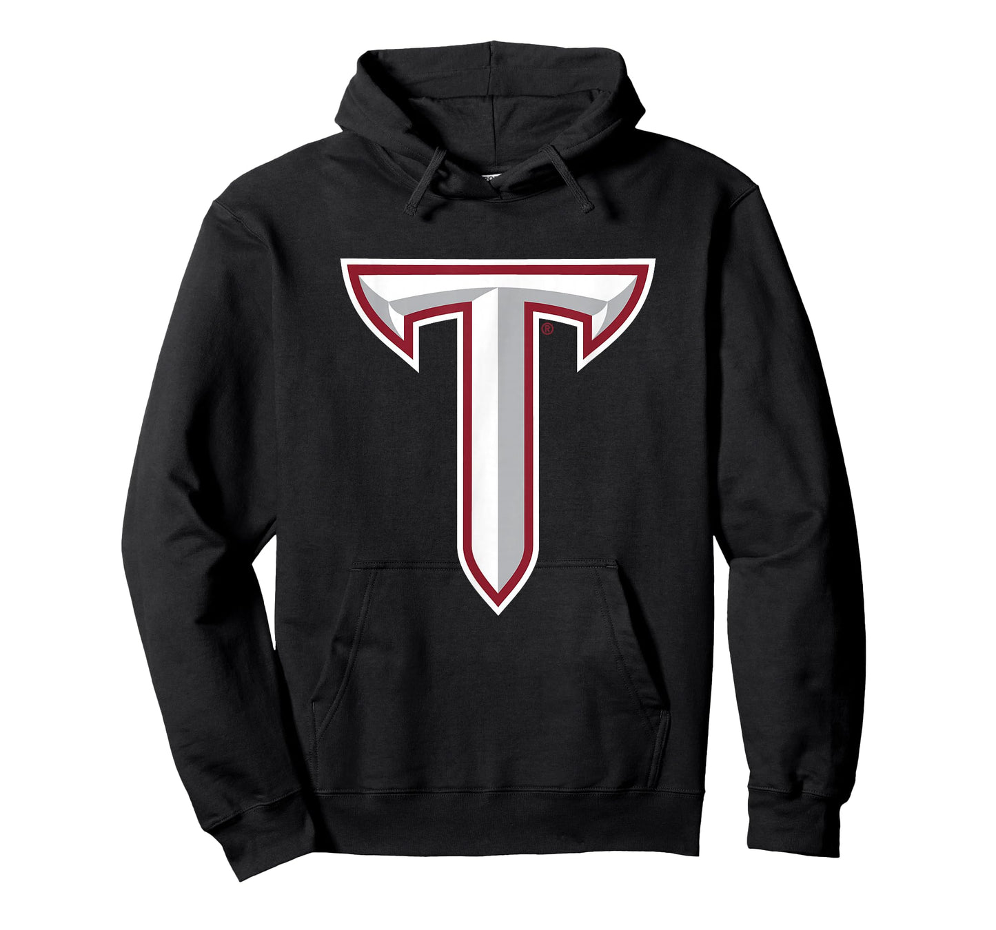 License Champs | Troy University Trojans | Official NCAA Merch | Black T-Shirt