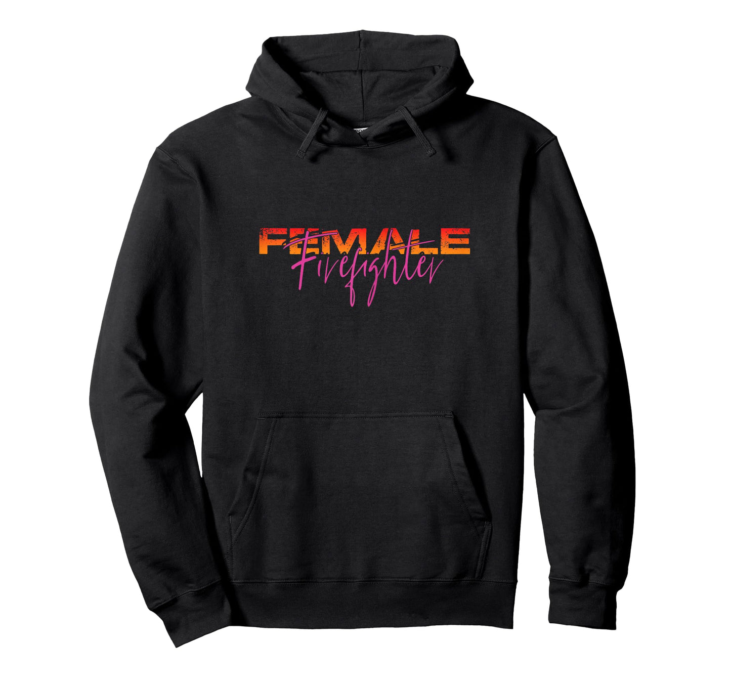 Female Firefighter Firewoman Fire Department Firetruck Hero T-Shirt