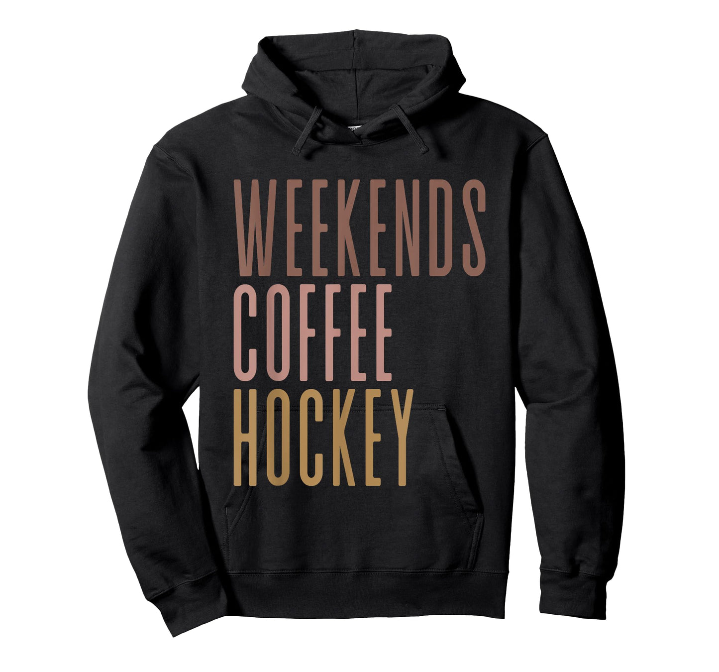 Weekends Coffee Hockey T-Shirt