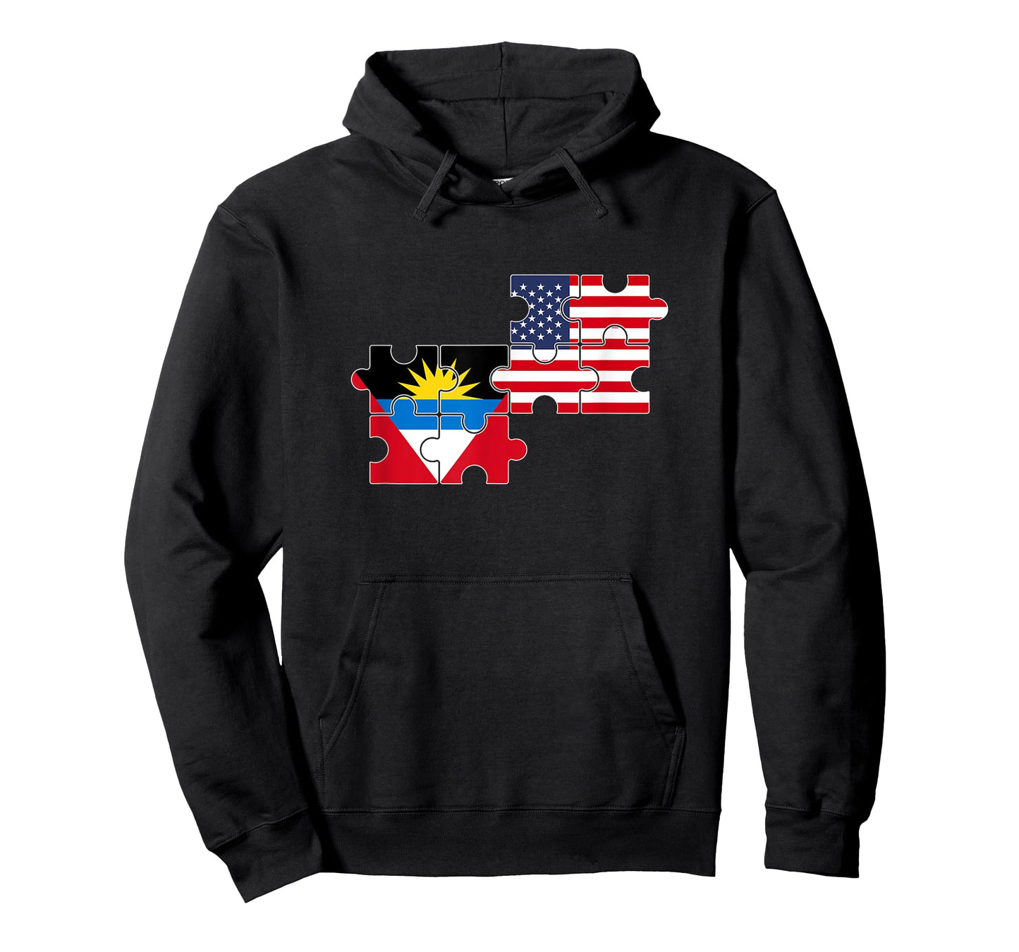 Antigua and Barbuda USA Flag American Antiguan T-Shirt