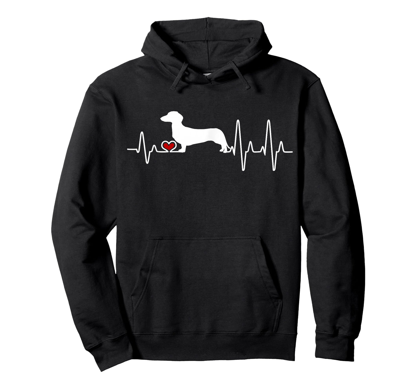 Dachshund Dog Heartbeat Pulse T-Shirt T-Shirt