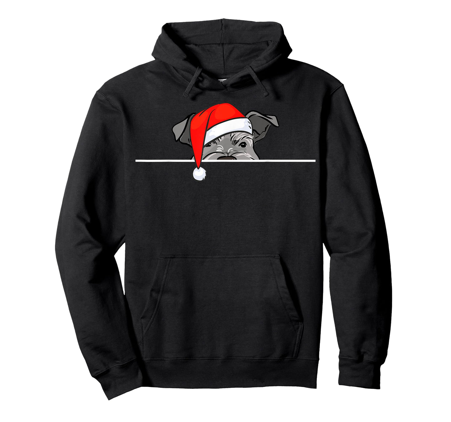Miniature Schnauzer Dog Christmas T-Shirt
