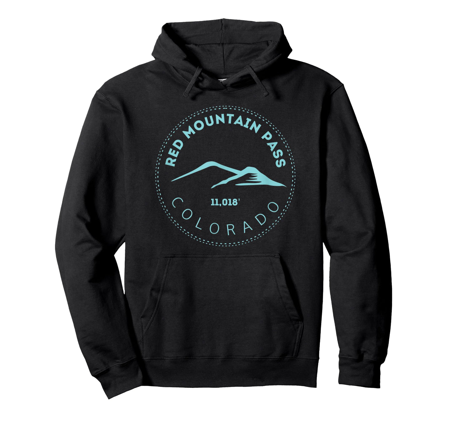 Red Mountain Pass Colorado - Elevated Mountain T-Shirt