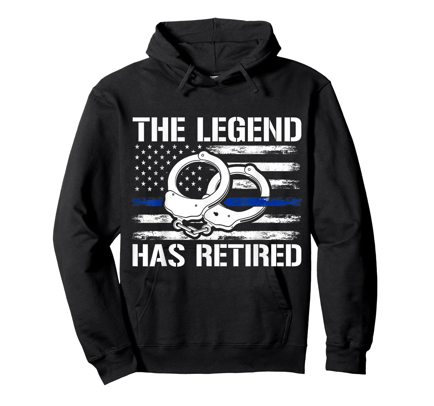 The Legend Has Retired Police T-Shirt
