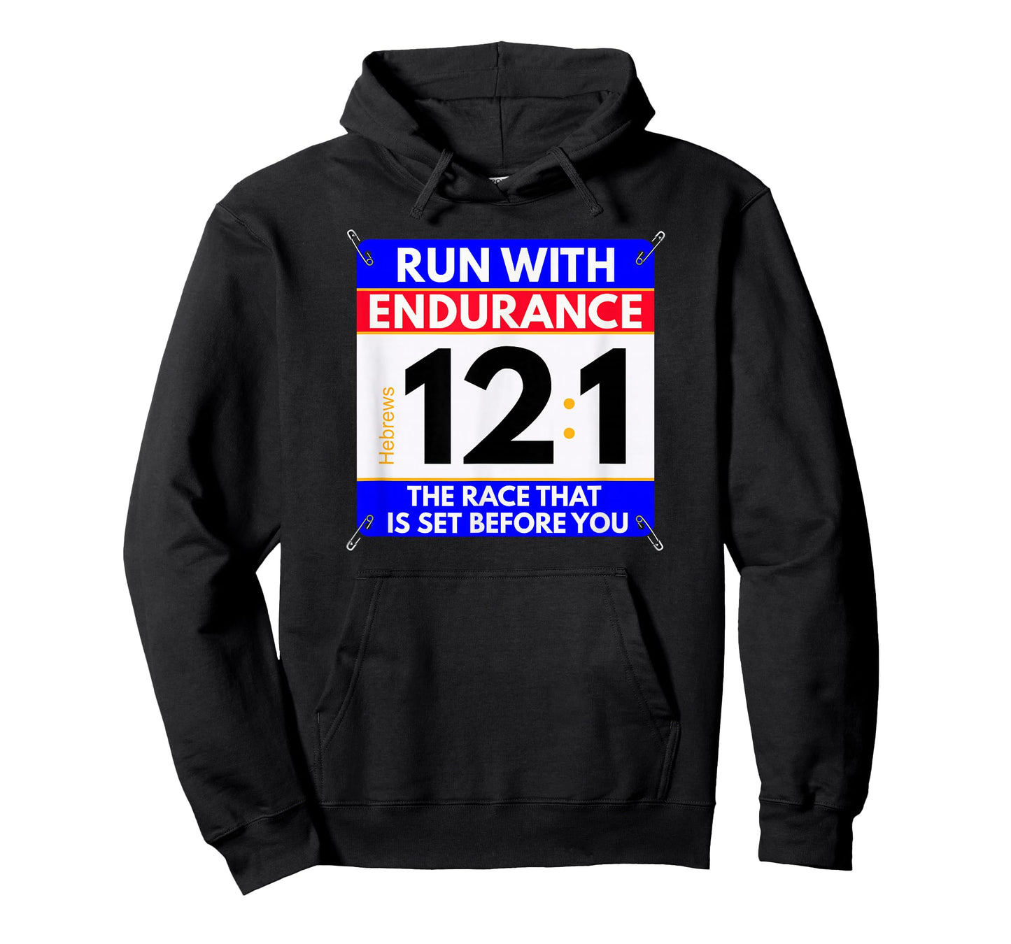 Fun Christian Bible Verse - Run the Race of Life Runners T-Shirt
