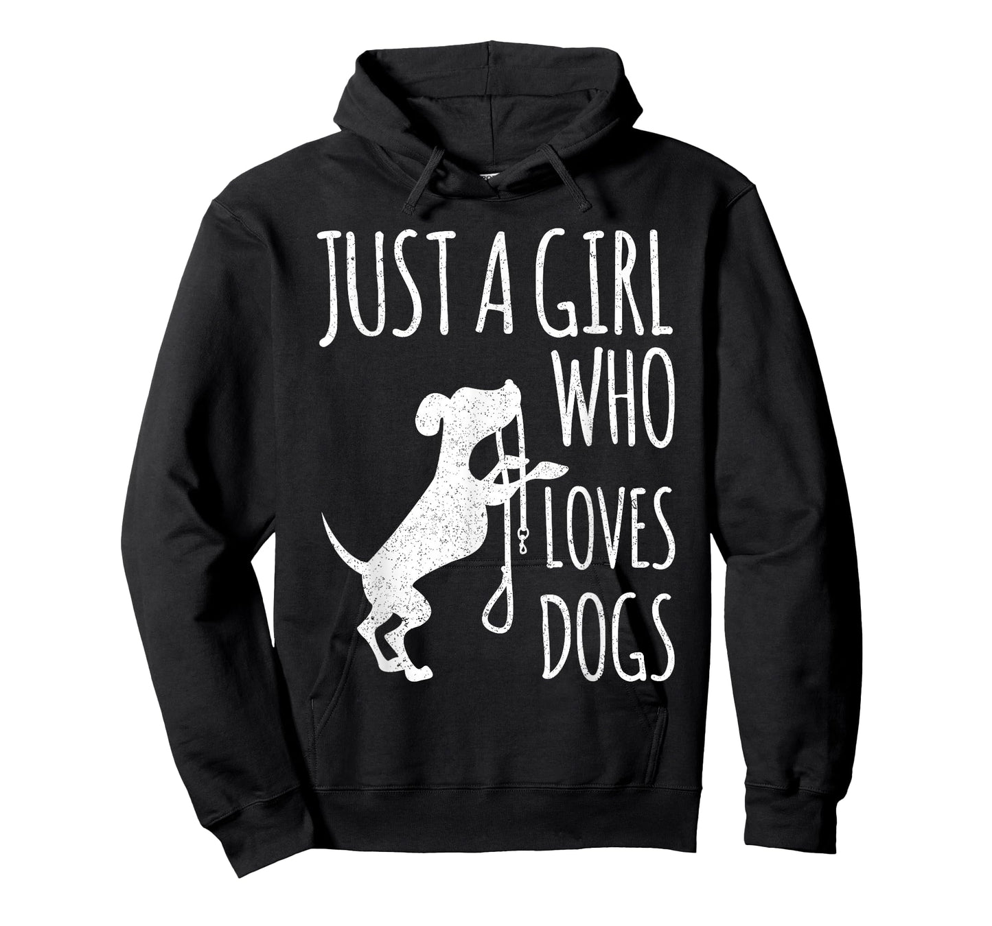 Just a Girl Who Loves Dogs Funny T-Shirt