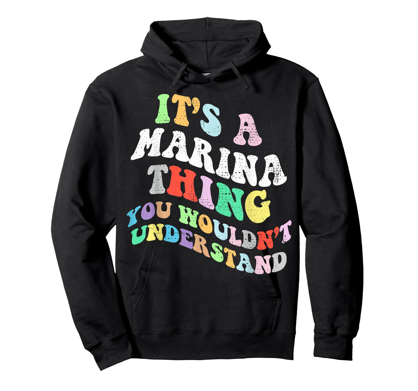 Retro Groovy Its a Marina Thing You Wouldnt Understand T-Shirt