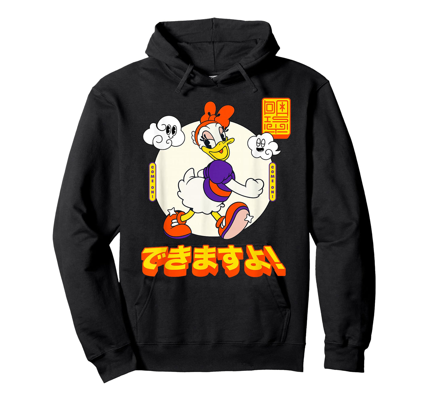 Disney Mickey And Friends Daisy Duck Come On! Manga Style T-Shirt