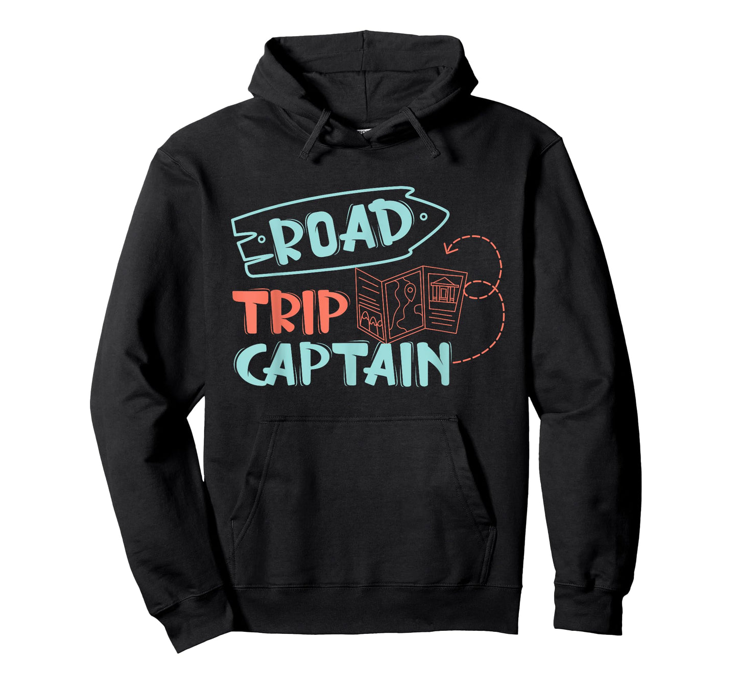 Road Trip Captain Traveler Vacation Explorer Adventure Gift T-Shirt