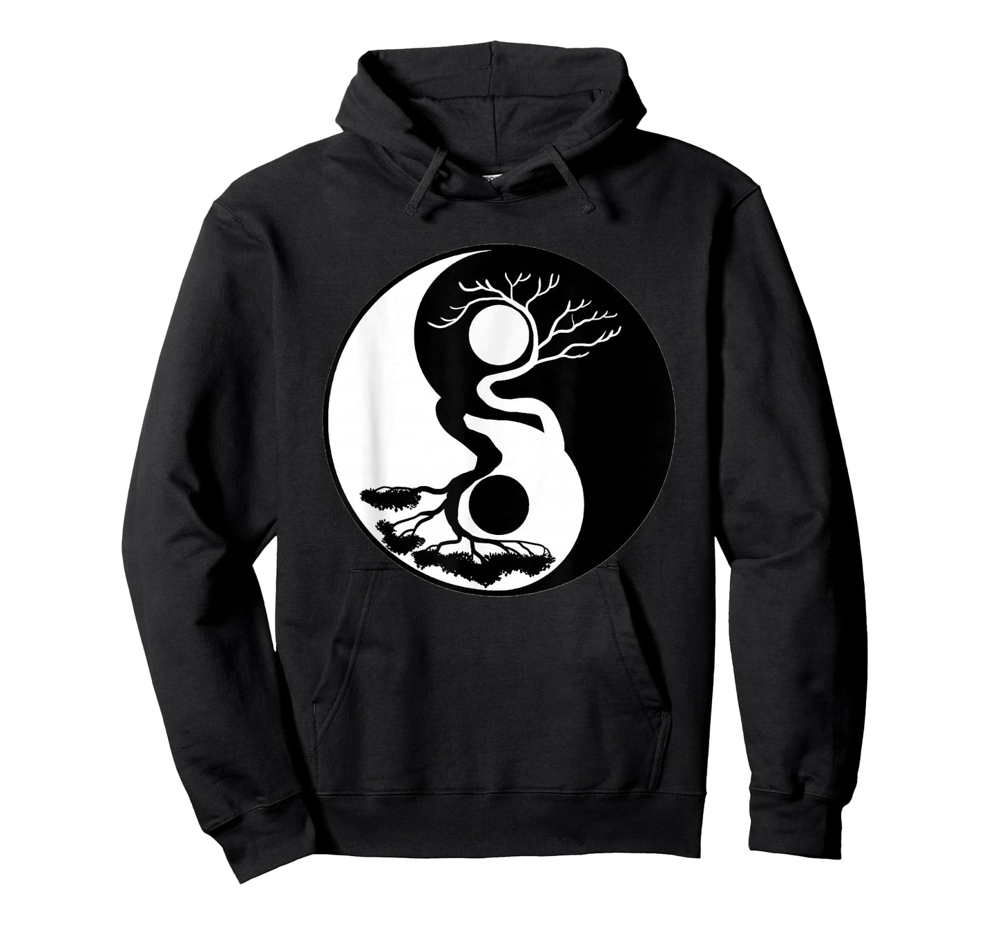 Bonsai Tree Yin Yang Symbol Nature Harmony Balance Life Gift T-Shirt