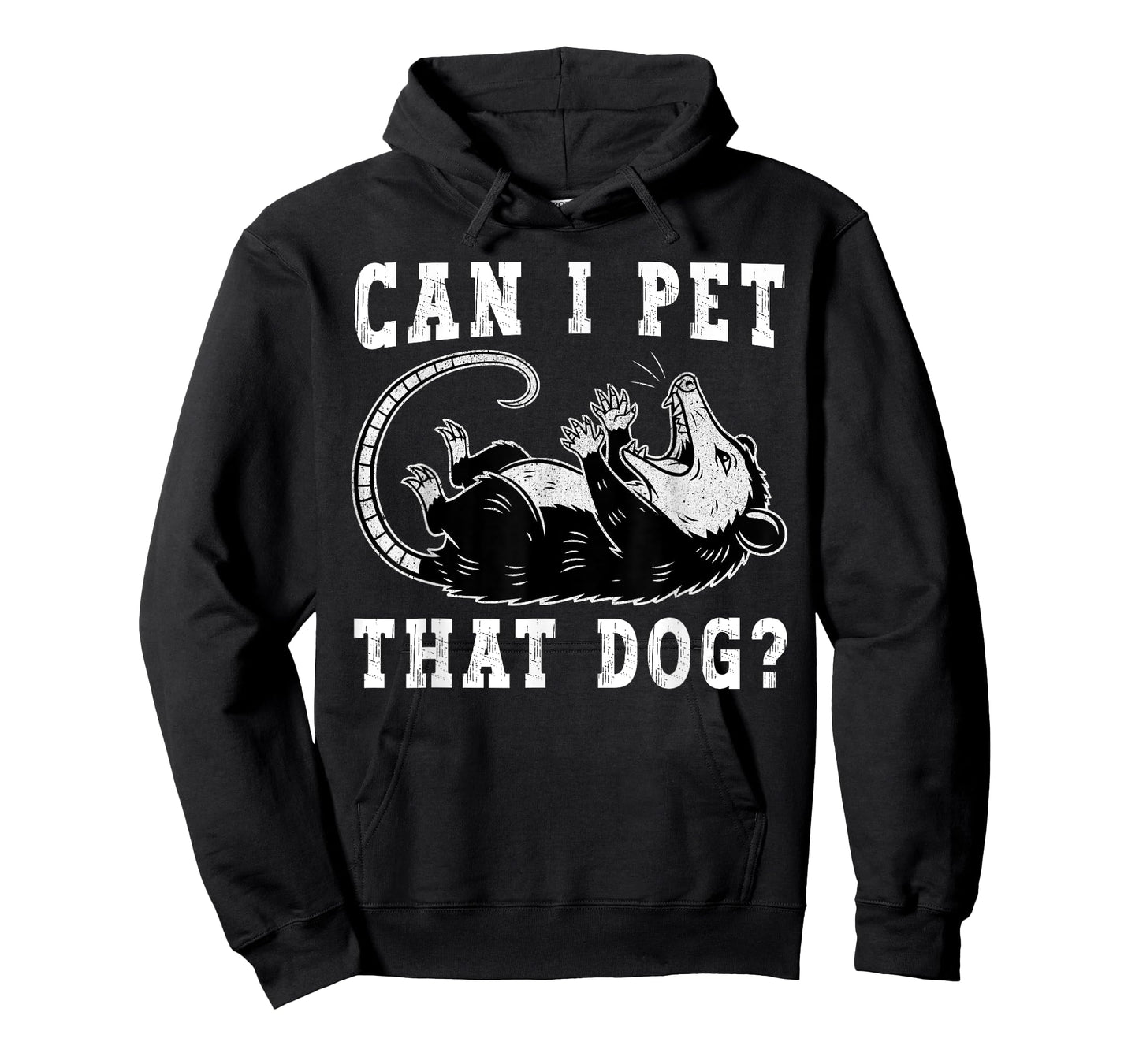 Can I Pet That Dog Possum Funny Opossum Meme Dawg Animal T-Shirt