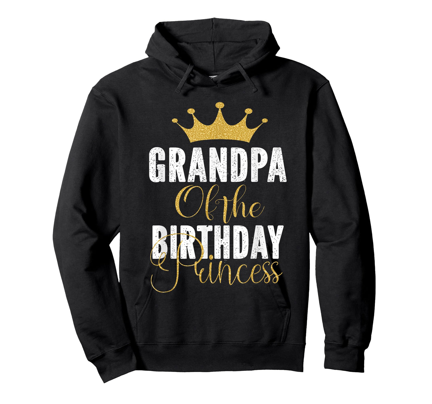 Grandpa Of The Birthday Princess Girls Party T-Shirt