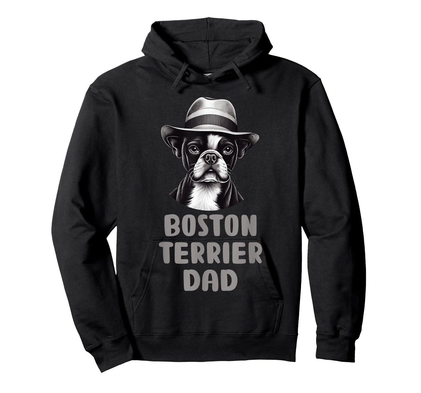 Cute Boston Terrier Dad Dog Lovers Gift Puppy Bostie Owner T-Shirt