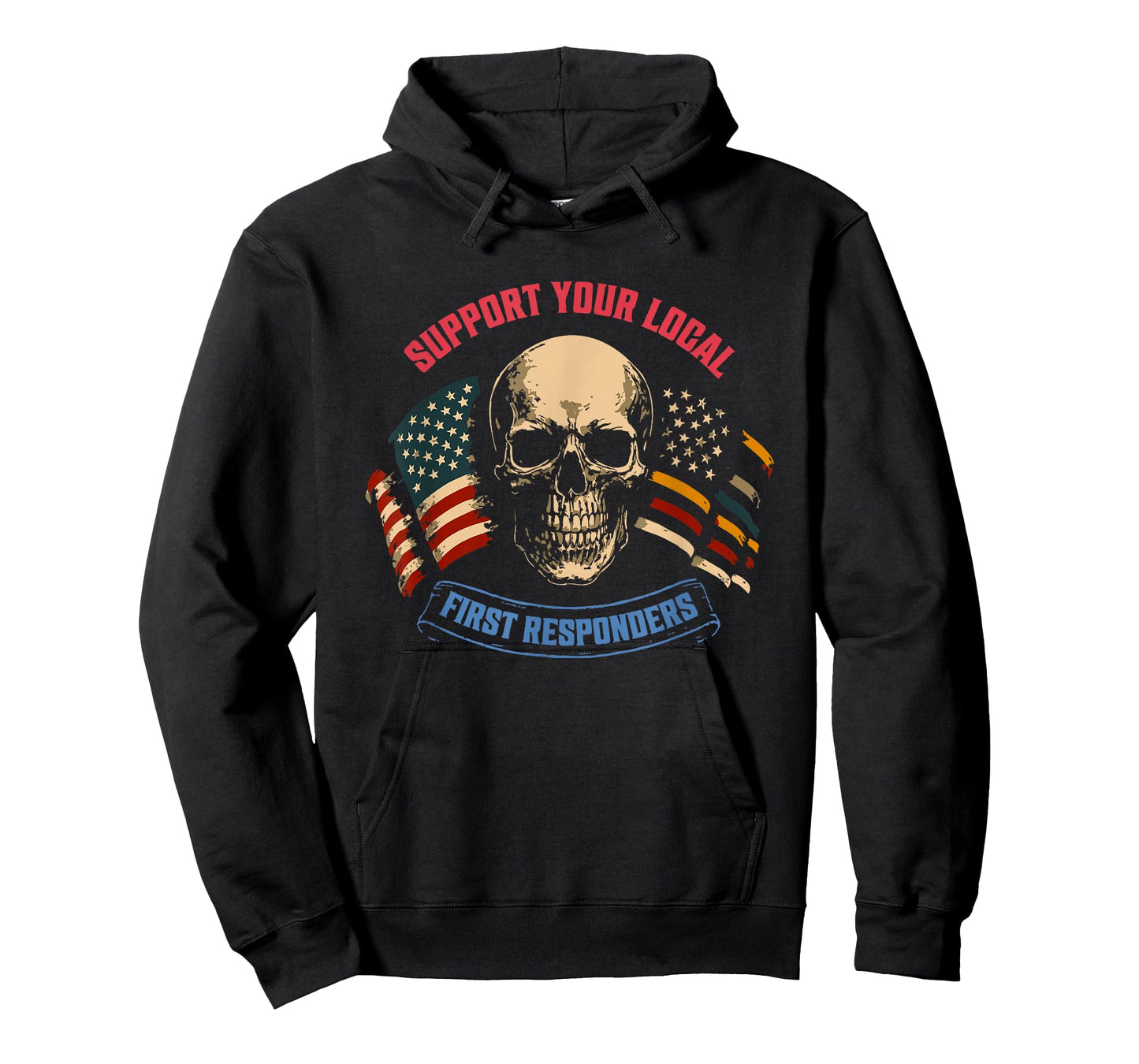 Support Your Local First Responder T-Shirt