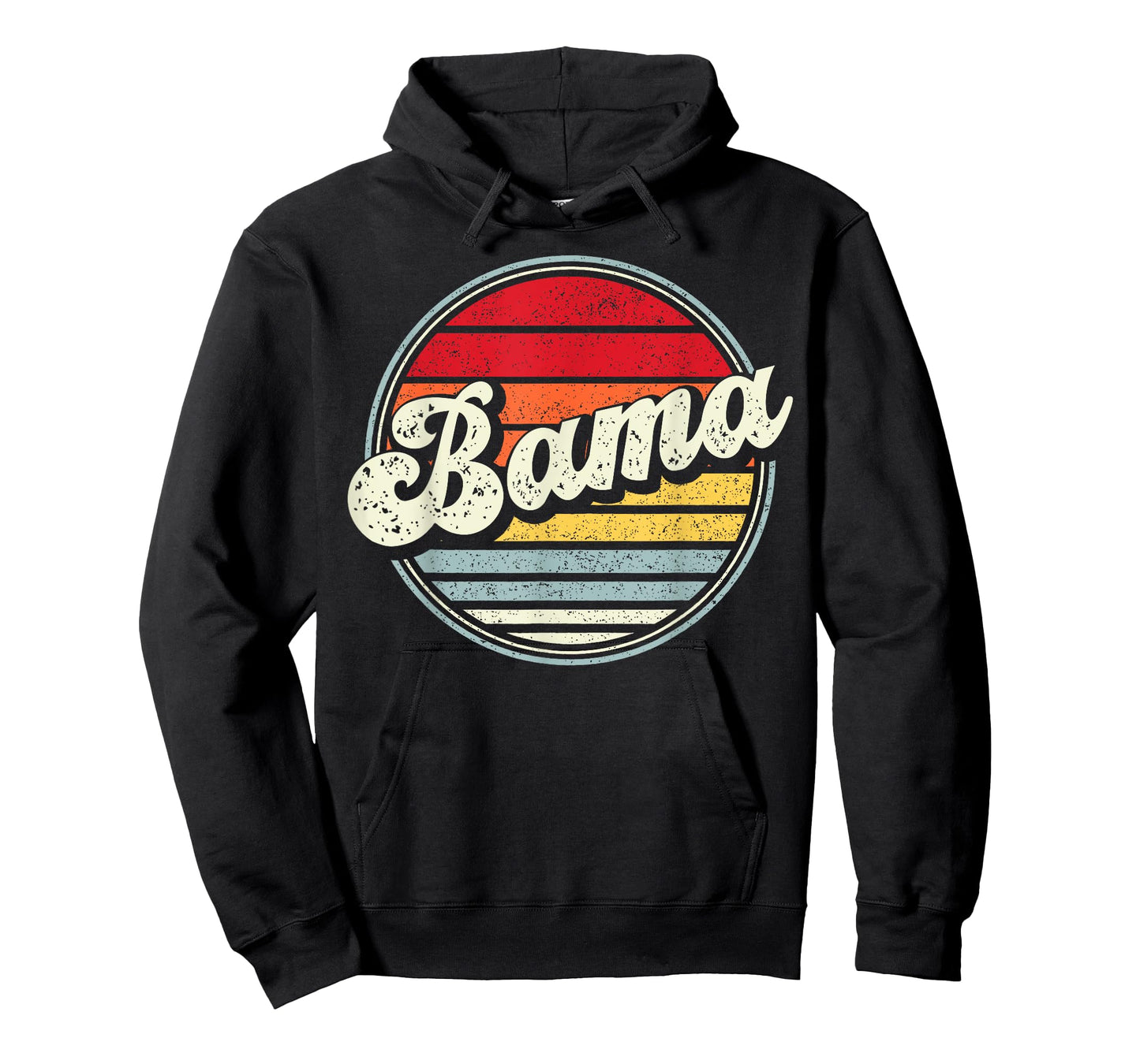 Retro Alabama Home State Cool 70s Style Sunset Men Women Kid T-Shirt