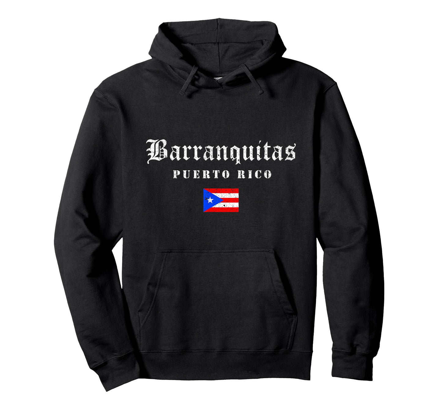 Vintage Barranquitas Puerto Rico Flag Pride Home Root Travel T-Shirt