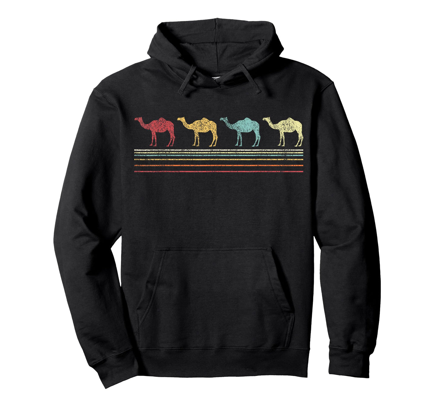 Retro Camel Lover Funny Camel Vintage T-Shirt