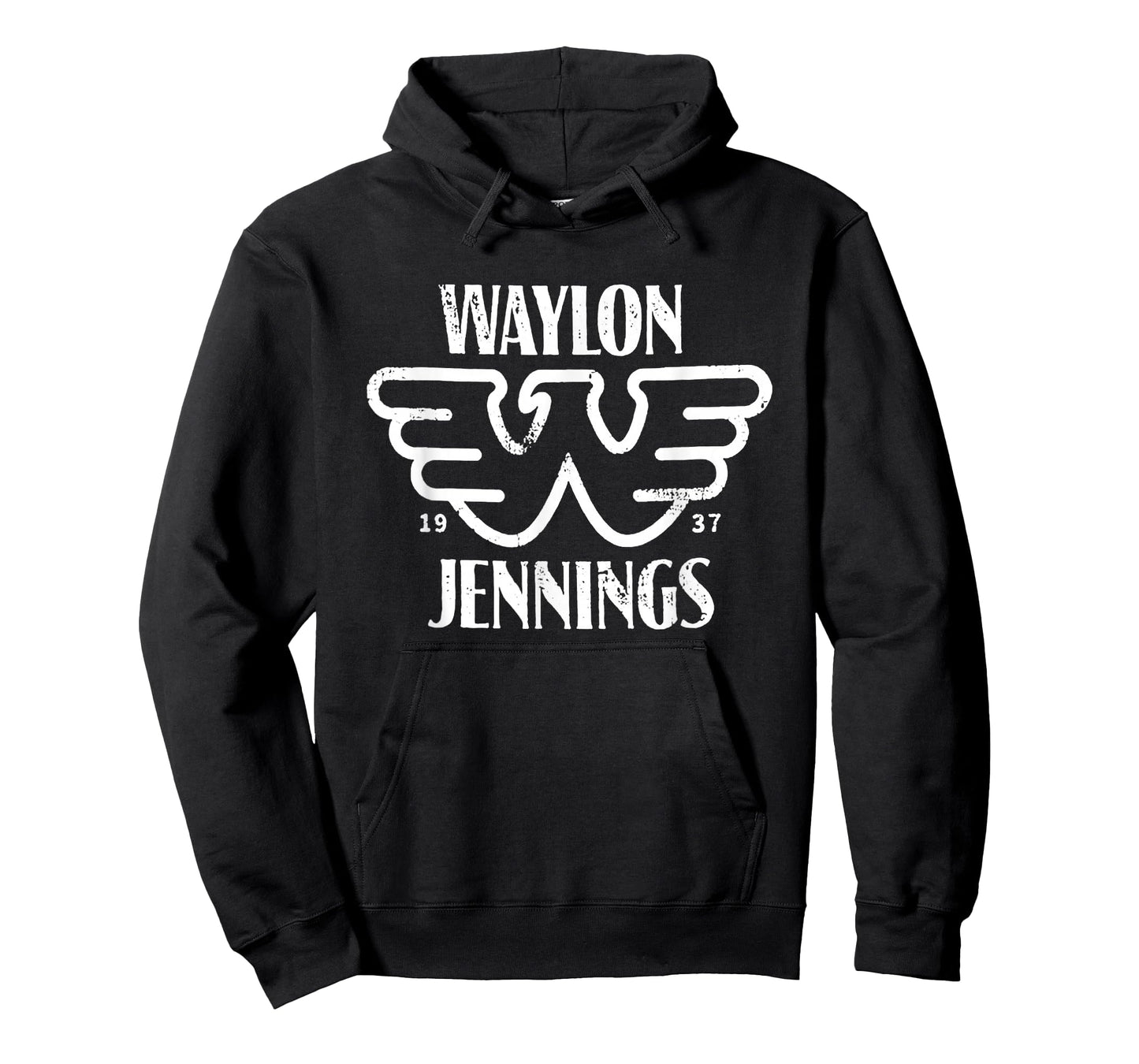 Waylon Jennings - Official Merchandise - Flying W Vintage T-Shirt