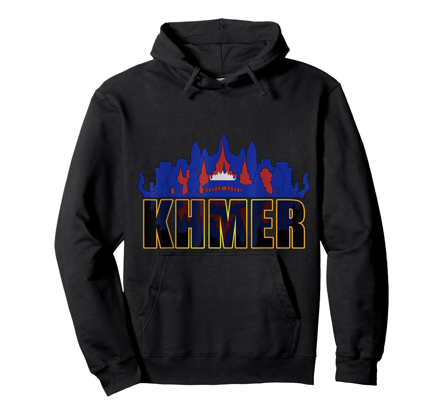 Cambodia Cambodian Khmer Proud Old History Temple Pagoda T-Shirt