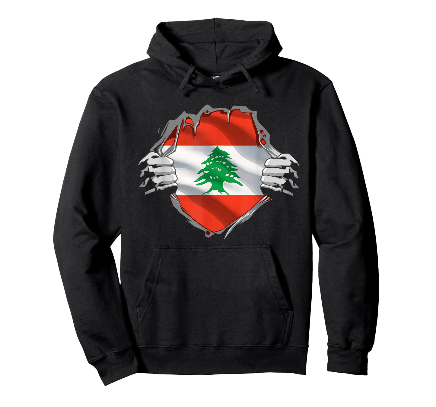 Lebanon Shirt Super Lebanese Flag Middle East Lebanese Roots T-Shirt