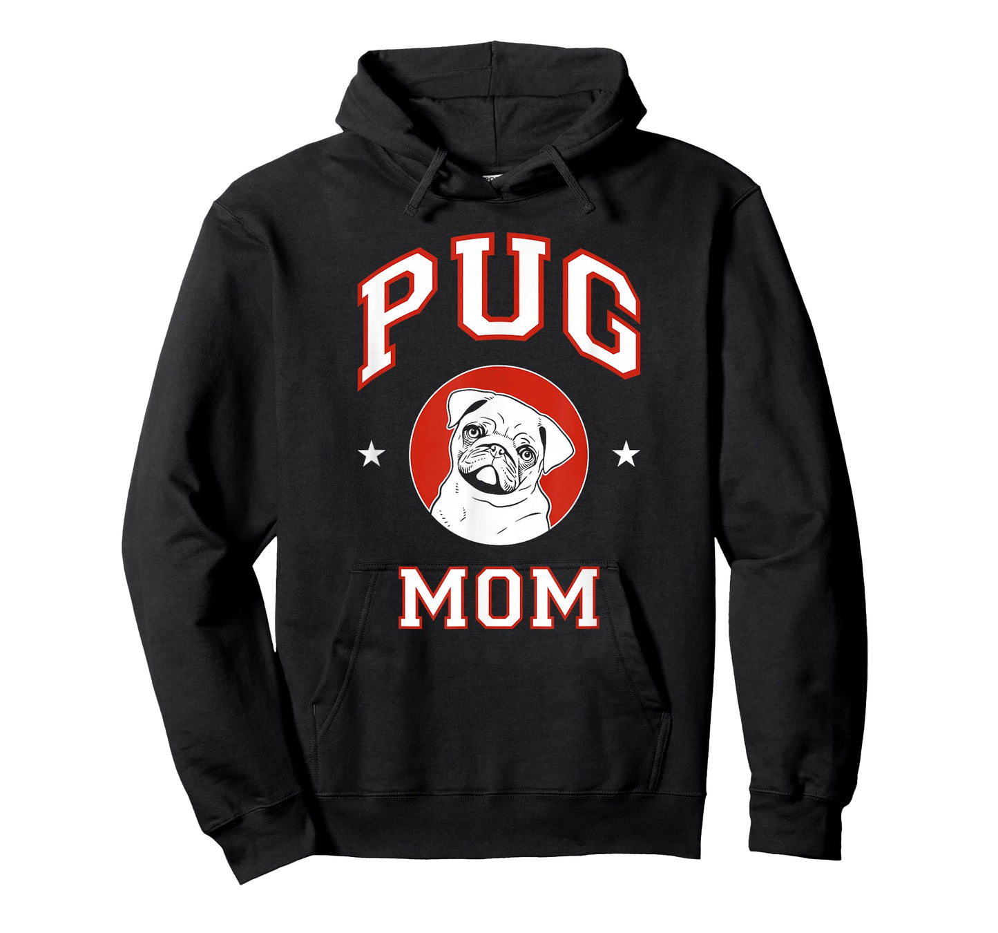 Pug Mom Dog Mother T-Shirt for Men Women Girls Kids