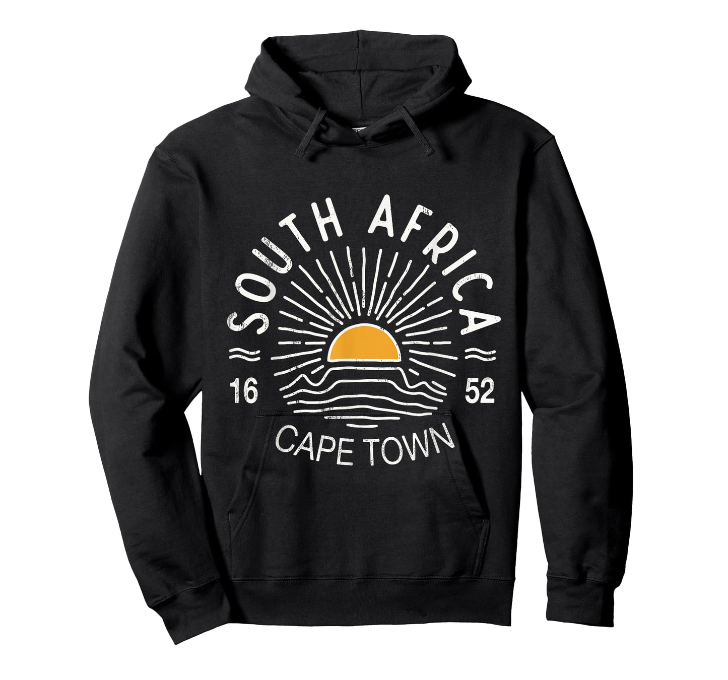 Cape Town South Africa Souvenir Vintage Retro Sunset T-Shirt