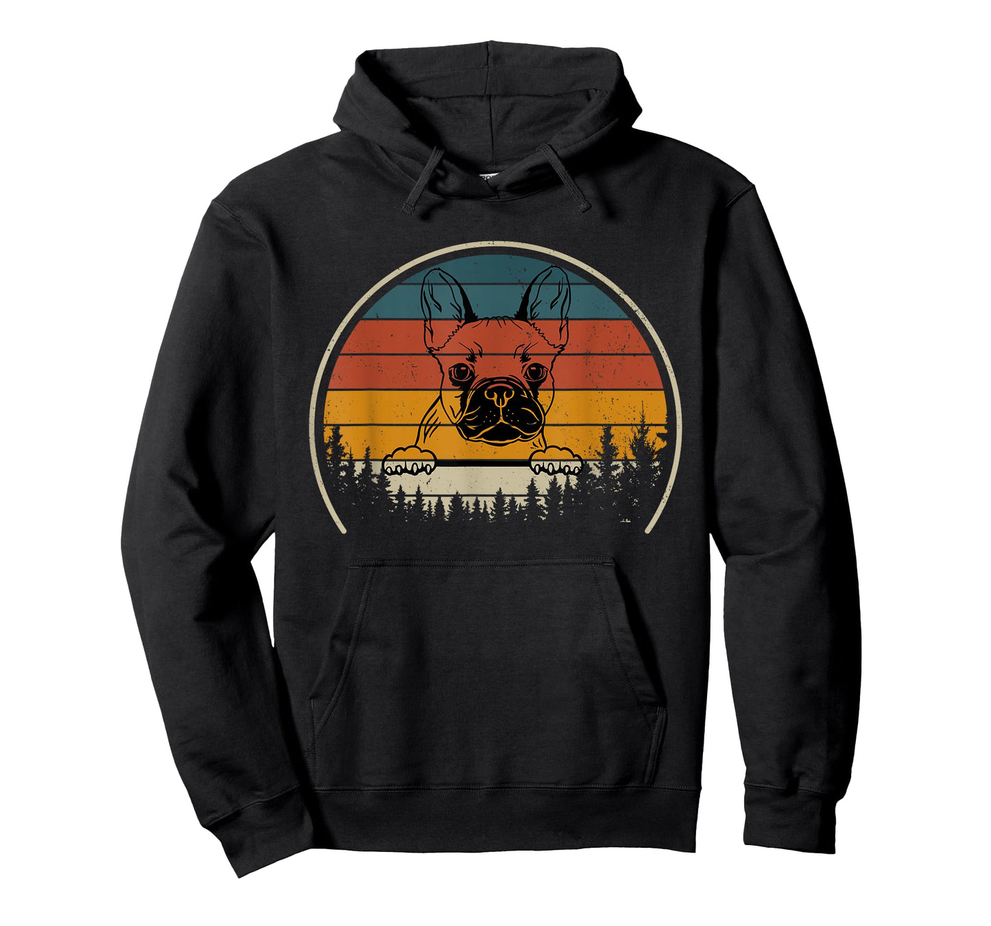 French Bulldog Retro Frenchie Men Women Kids T-Shirt