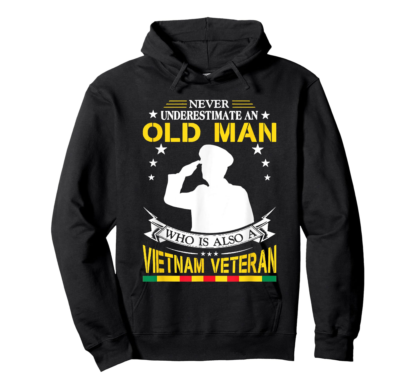 Never Underestimate An Old Man Who Is Also Vietnam Veteran T-Shirt