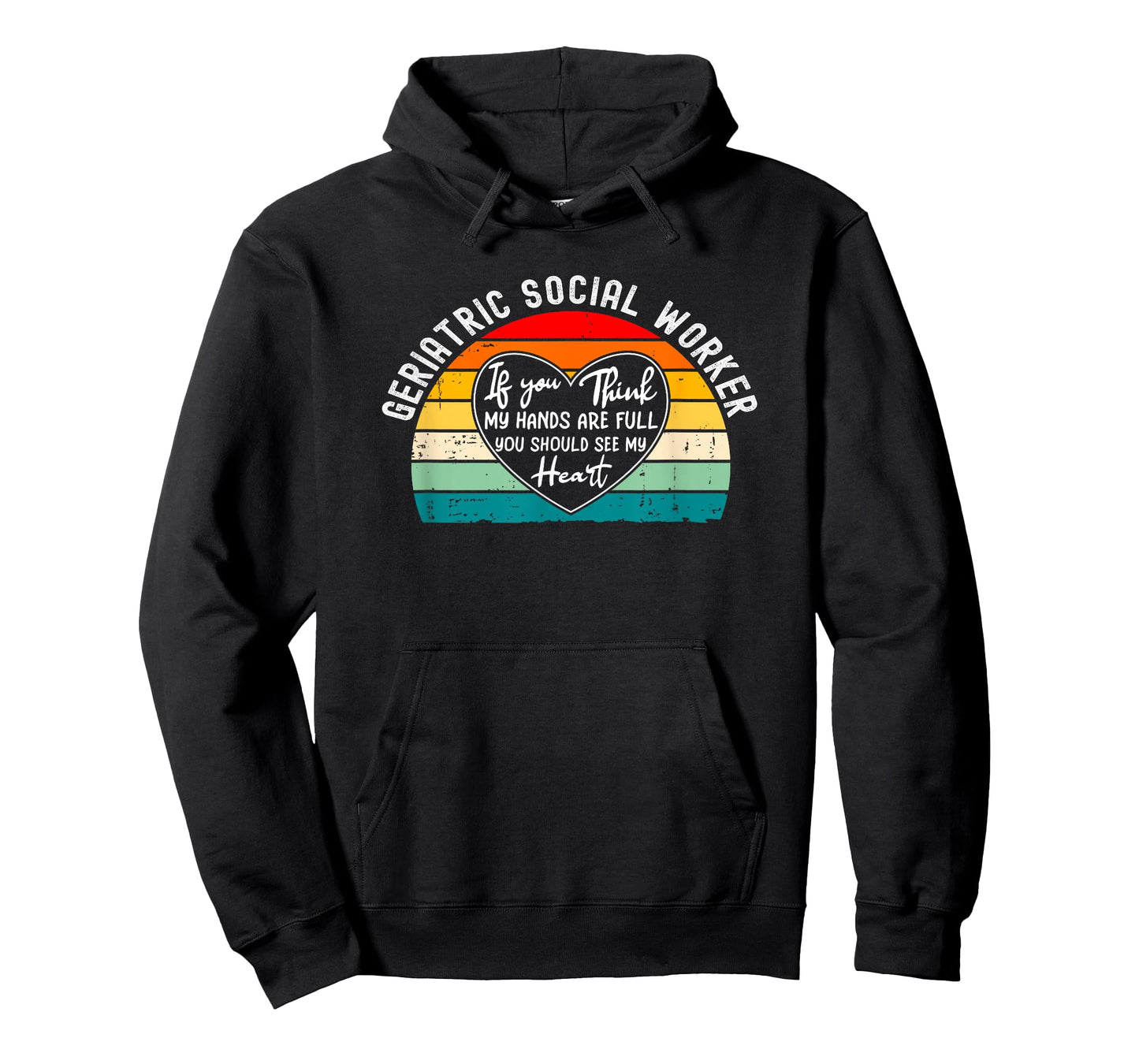 Geriatric Social Worker Appreciation for Elder Care Staff T-Shirt