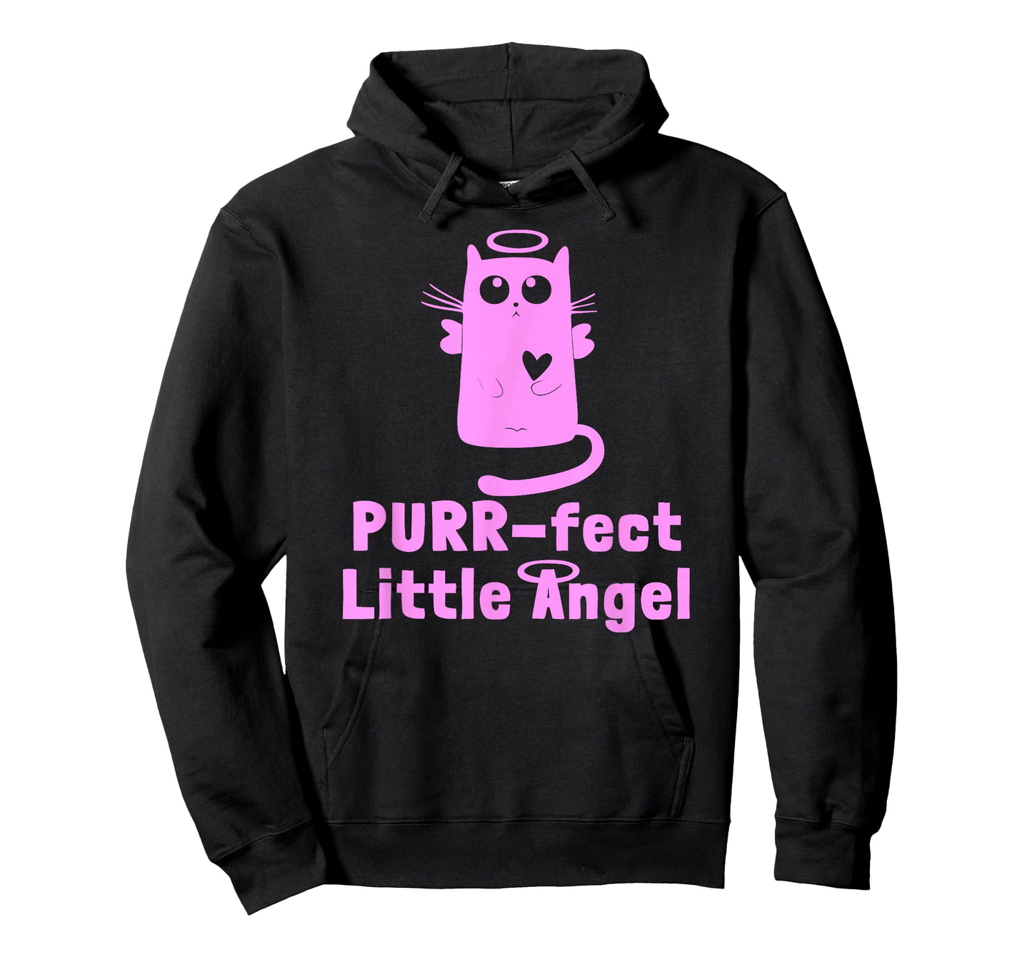 Kitty Angel Kitten Cat Purr-fect Little Angel Perfect Halo T-Shirt