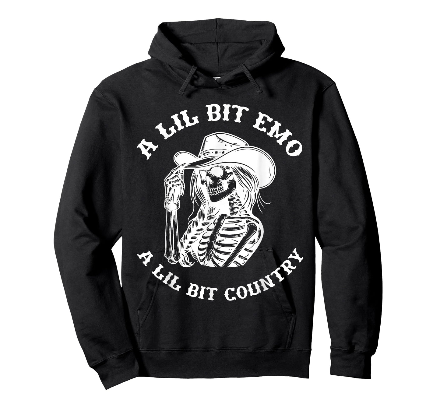 A LIL BIT EMO A LIL BIT COUNTRY funny design T-Shirt
