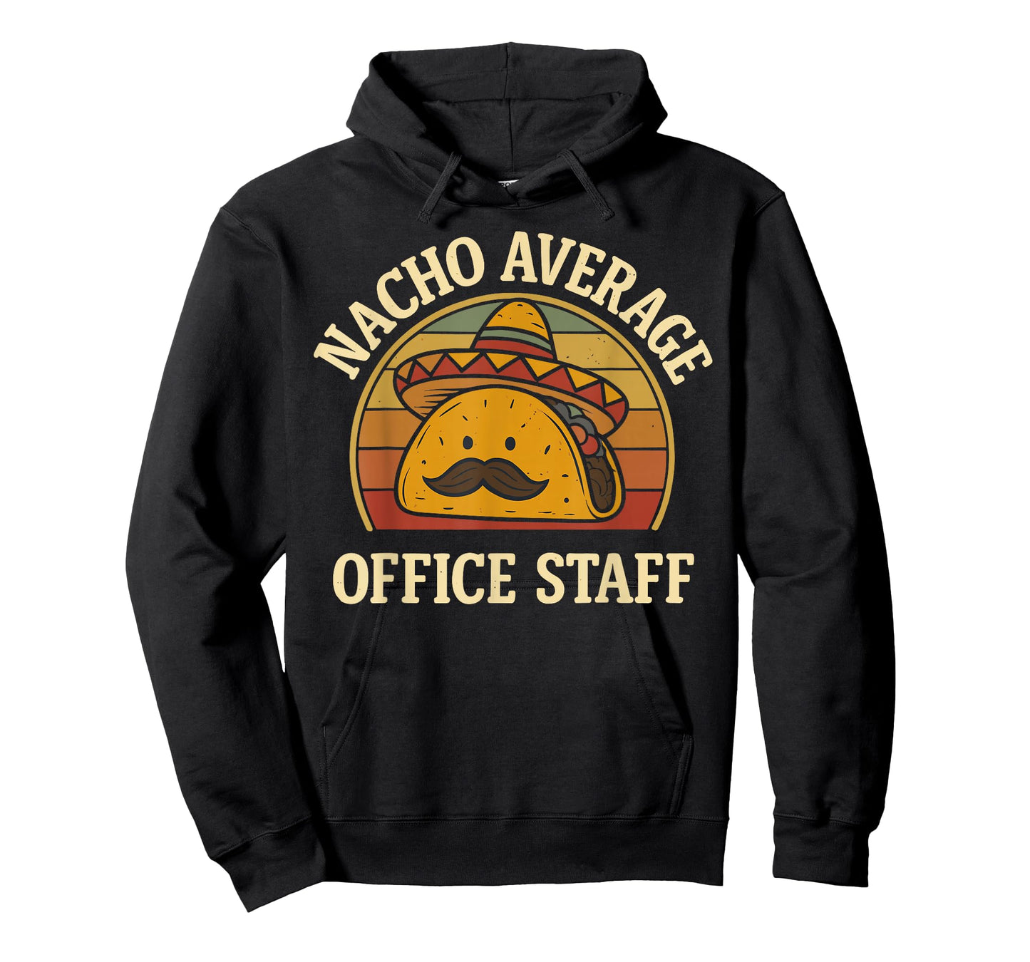 Nacho Average Office Staff Cinco Mayo Retro vintage Fiesta T-Shirt
