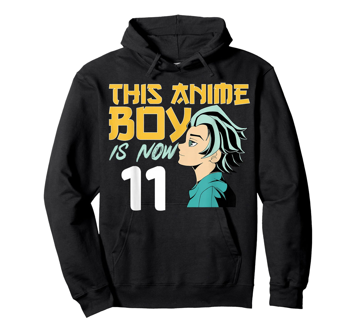 This Anime Boy Is Now 11 Years Old 11 th Birthday Boy T-Shirt