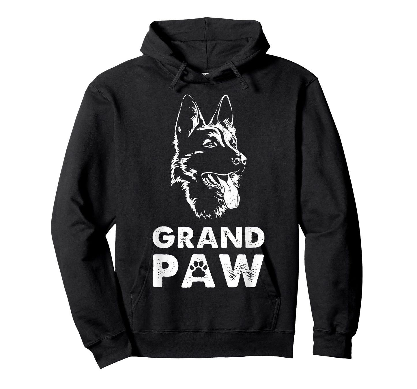 Grandpaw German Shepherd Grandpa GSD Dad T-Shirt