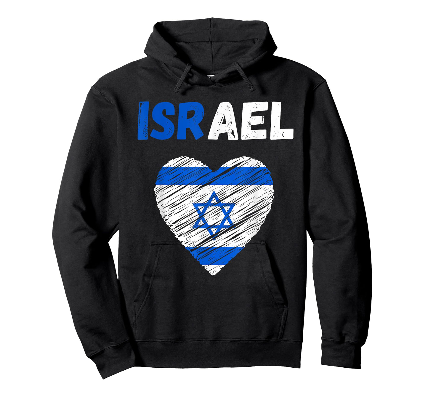 Israel Flag Holiday Israel Heart Israeli Flag T-Shirt