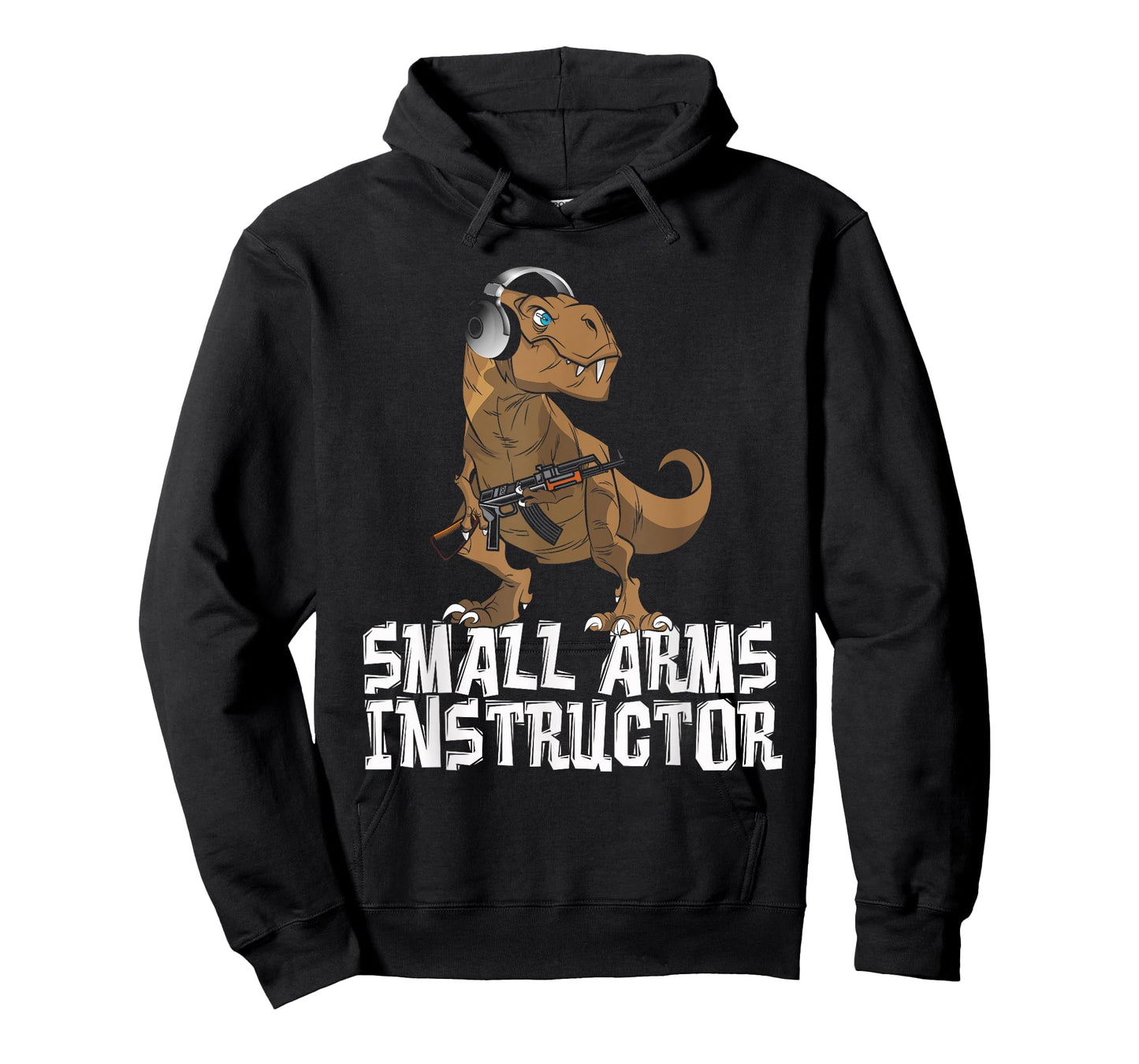 Small Arms Instructor | Funny T-Rex Dinosaur Gun T-Shirt T-Shirt